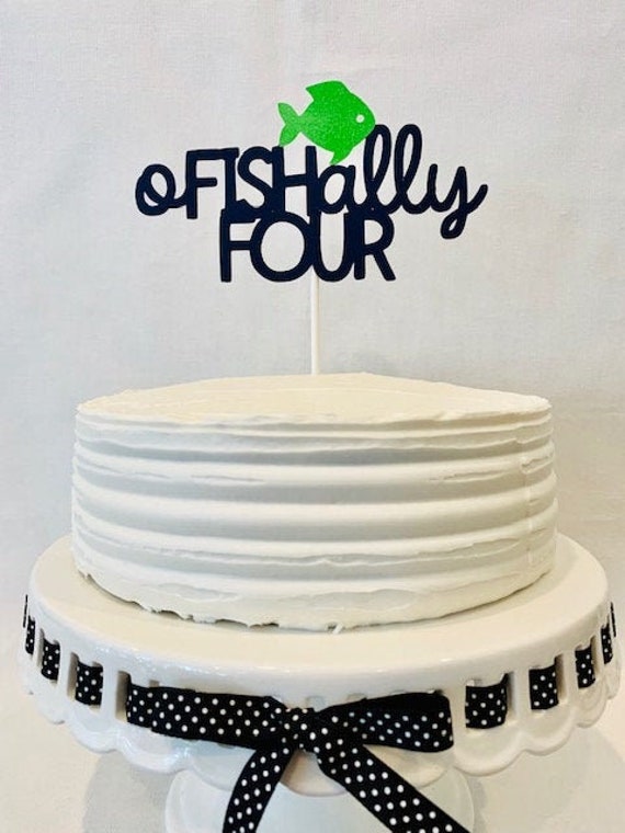 Buy Birthday Cake Topper Personalized Age Fish the Big One