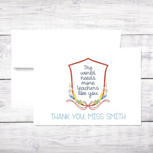 Carte de professeur personnalisée, remerciement pour un enseignant, cadeau de fin d'année, cadeau pour enseignant, école primaire, maternelle, cadeau étudiant pour enseignant