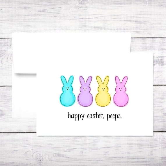 Happy 2024 easter peeps