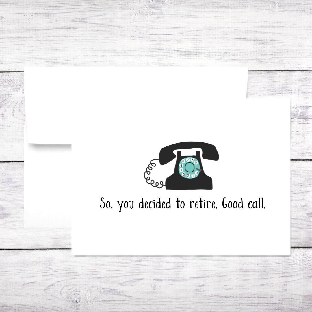 Retirement Card New Chapter Good Call Funny Pun Free - Etsy Retirement Card New Chapter Good Call Funny Pun Free - Etsy