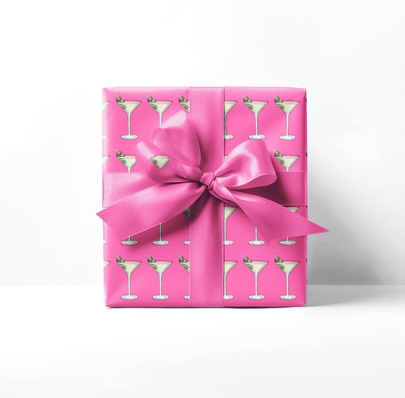 A Tini Bit Older Gift Bag For Martini Party Decorations Martini Birthday Party Favors Gift Bag With Card And Wrapping Paper Martini Bachelorette Gift Wrapping Bags For Tini Bar Party Bridal