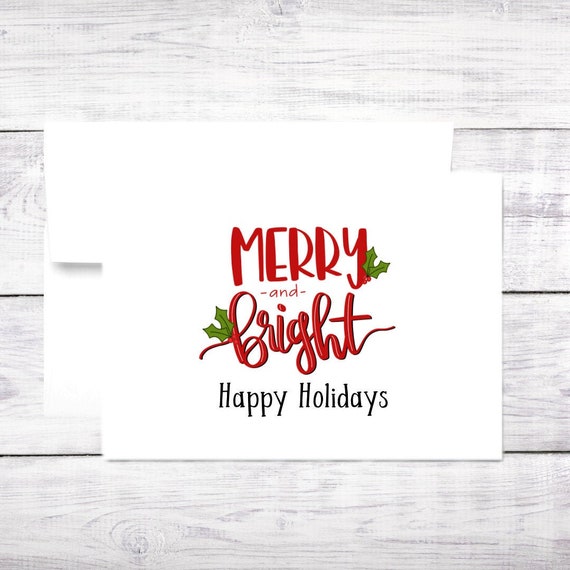 Merry and Bright | Holiday Card Merry and Bright | Holiday Card