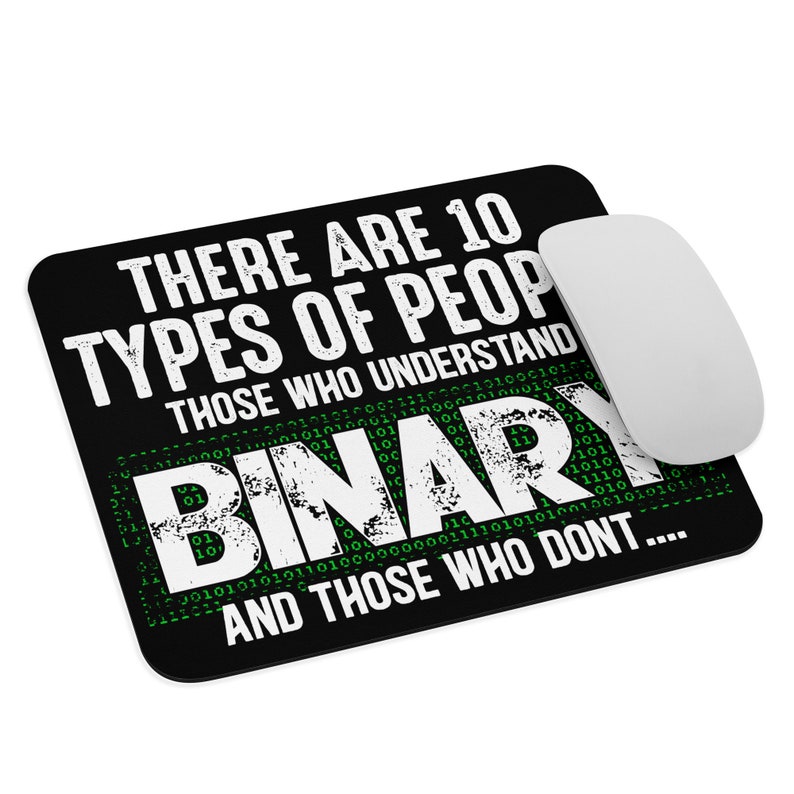 Binary Mouse pad