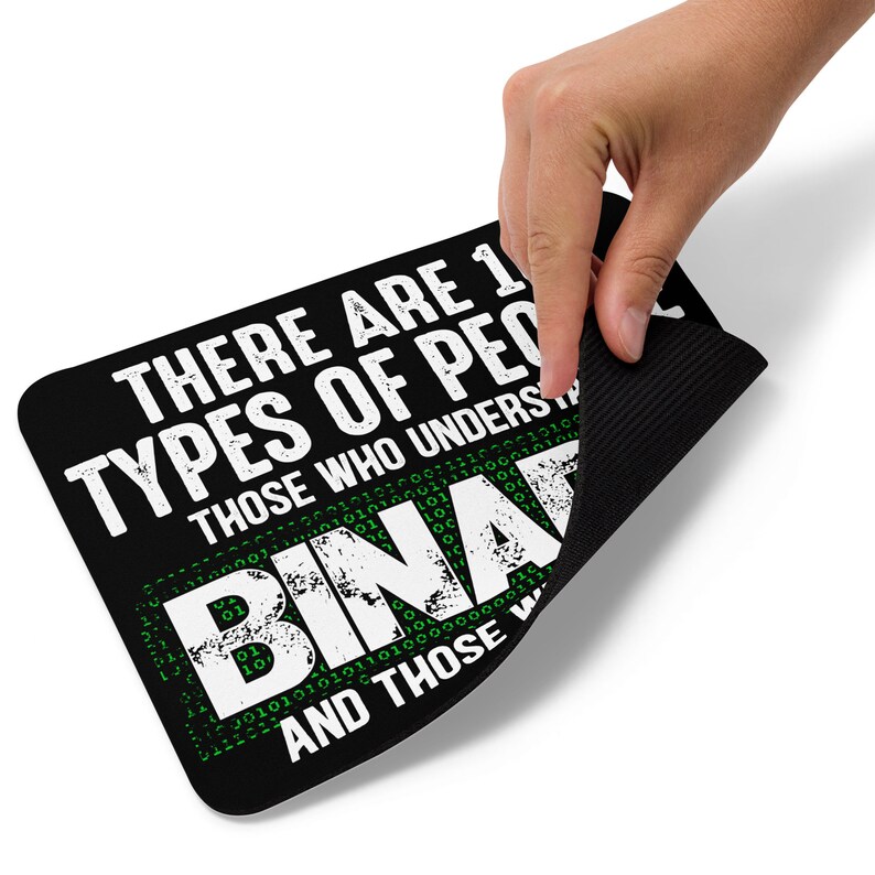 Binary Mouse pad