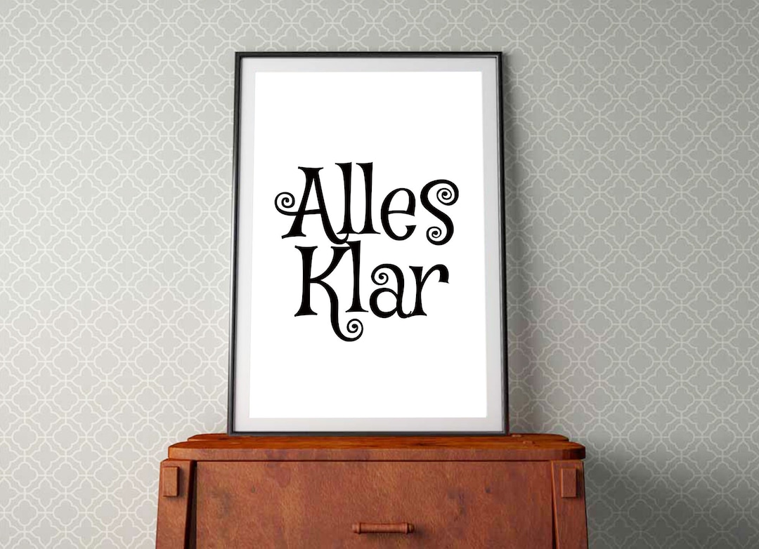 The League of Gentlemen Print, Alles Klar, Herr Lipp, Funny Print