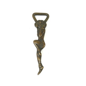 Brass bottle opener naked woman, pin-upgirl, pin-up model bottle opener,woman bottle  opener