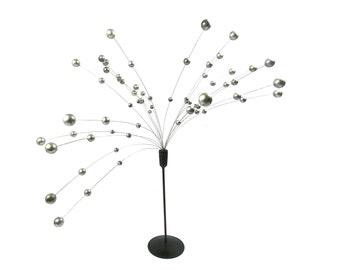 Laurids Lonborg danish sputnik kinetic sculpture, futuristic space age atomic table mobile