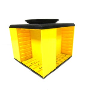 Carrusel de casetes, estuche portacassettes, caja para cassettes vintage, almacenamiento de casetes. Música