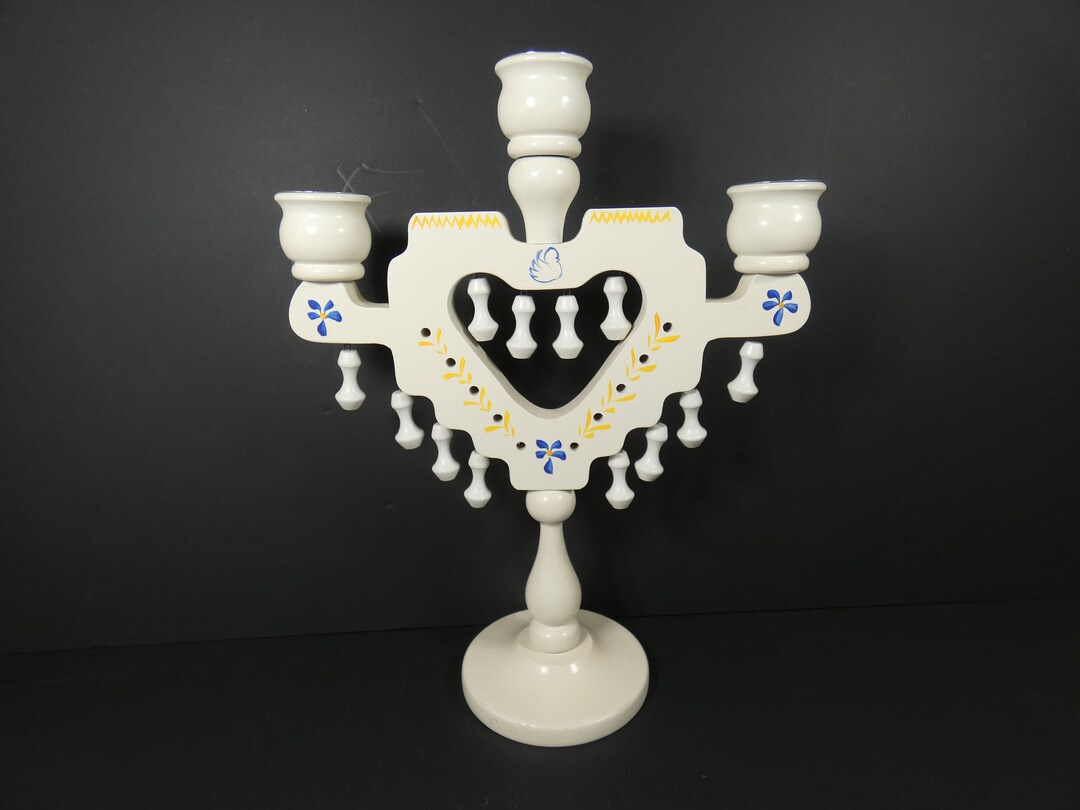 Swedish Candle Holder, Big Swedish Candle Stick ,vintage Scandinavian