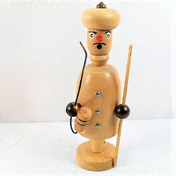 Erzgebirge figure, Incense smoker man, vintage rauchermannchen, German  incense burner Erzgebirge