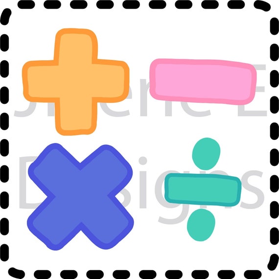 Math Symbol Clip Art