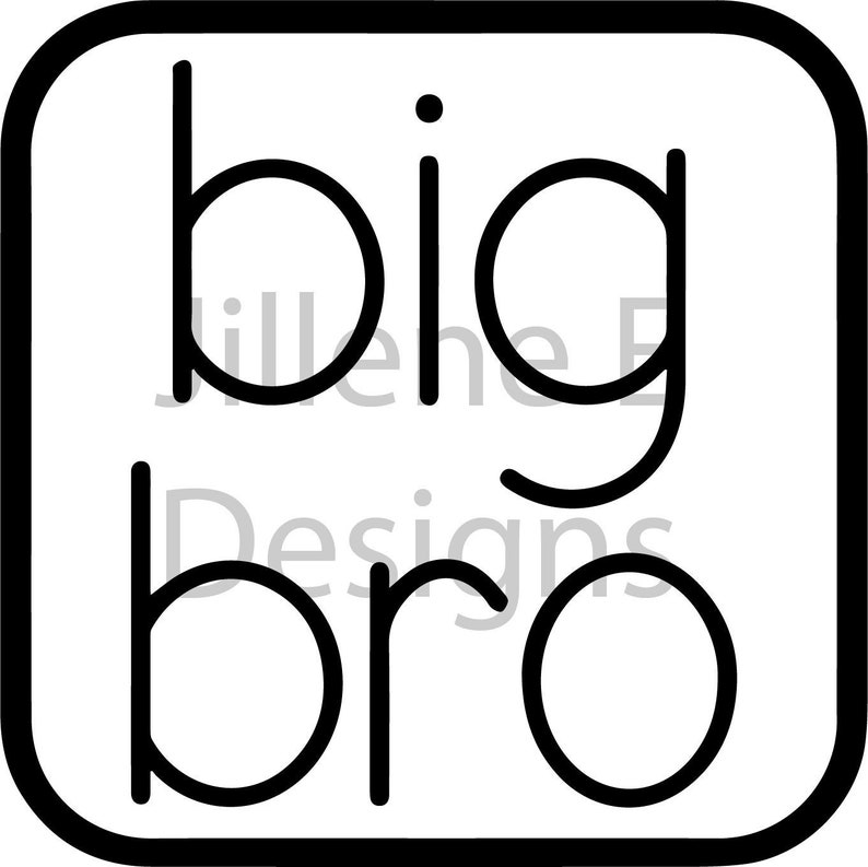 Big Bro SVG, Big Bro PNG, Big Brother Svg, Siblings SVG, Siblings Png