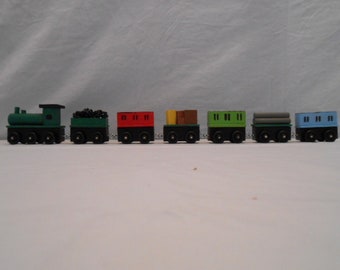 Mini Wood Train