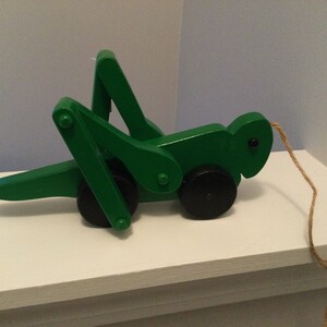 Grasshopper Pull Toy - Etsy