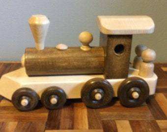 Large Wood Locomotive