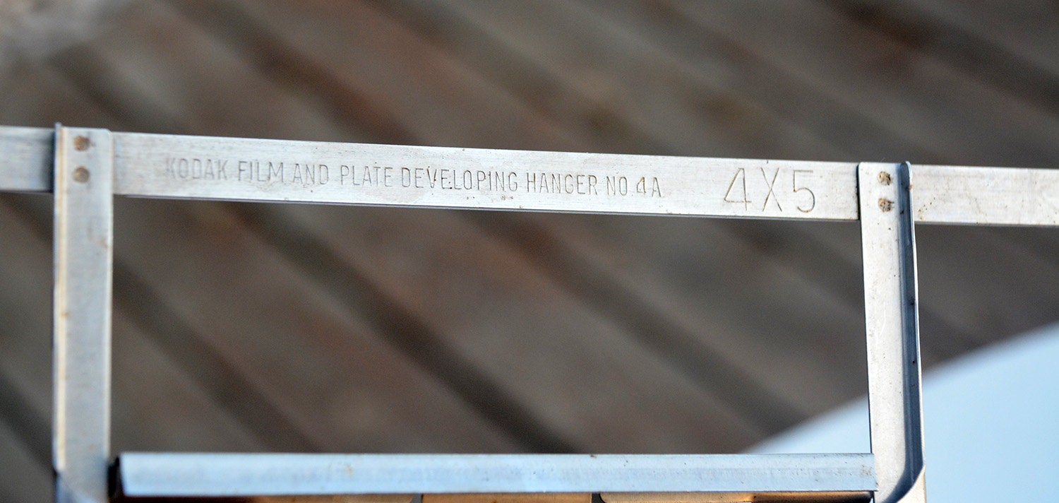 Vintage Kodak 4x5 Film Plate Developing Hangers No. 4A (lot of 3