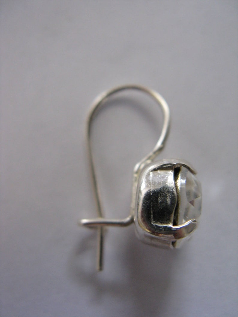 925 silver earrings Swarovski crystal image 4