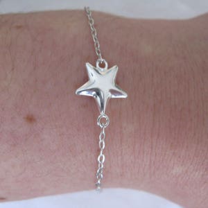 Bracelet with star in 925 silver image 3