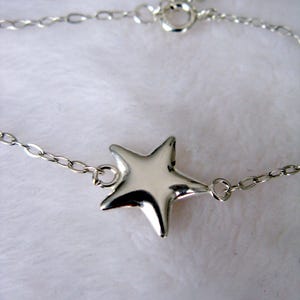 Bracelet with star in 925 silver image 2