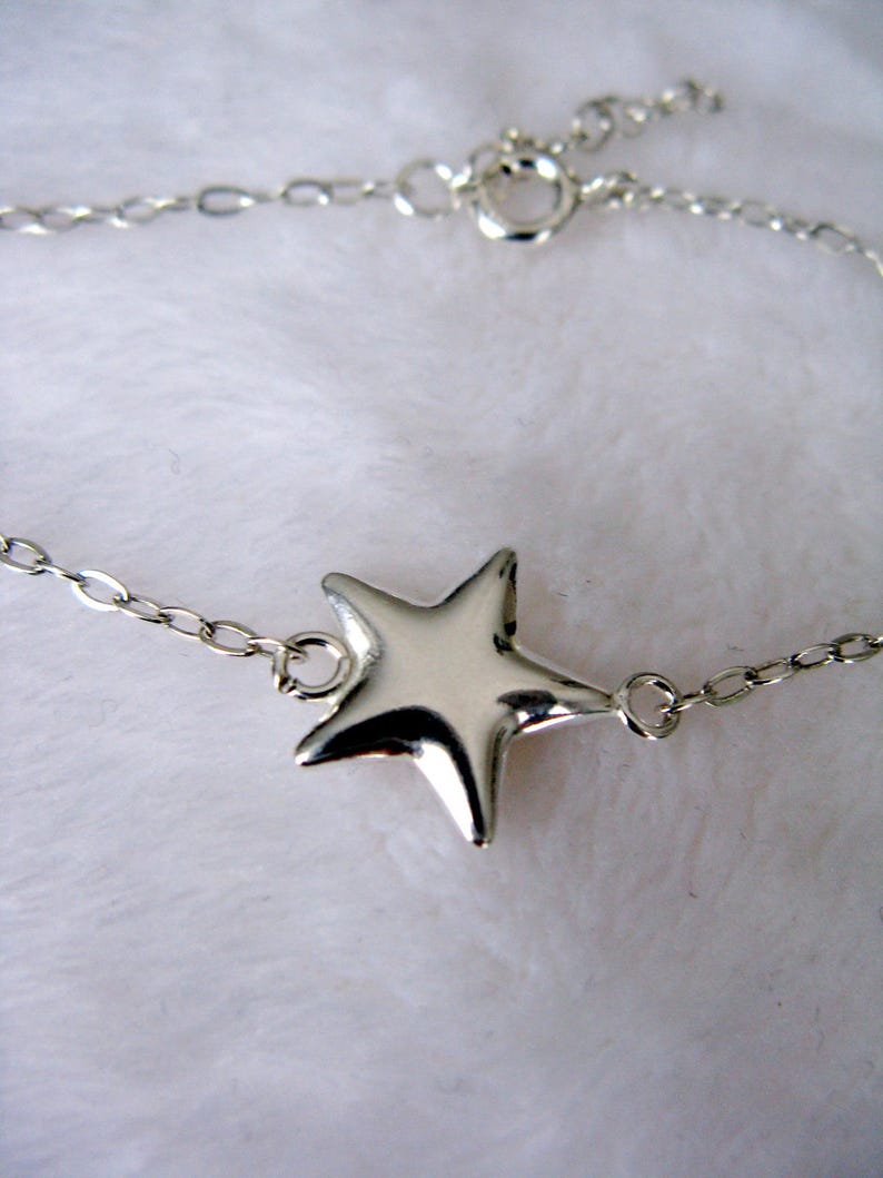 Bracelet with star in 925 silver image 2