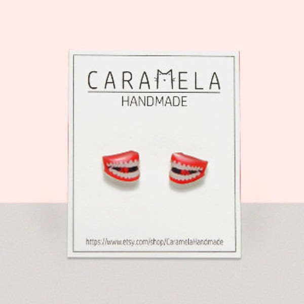 Tooth implant Stud Earrings Tooth earrings Teeth Earrings Molars Tooth Stud Earrings Dental