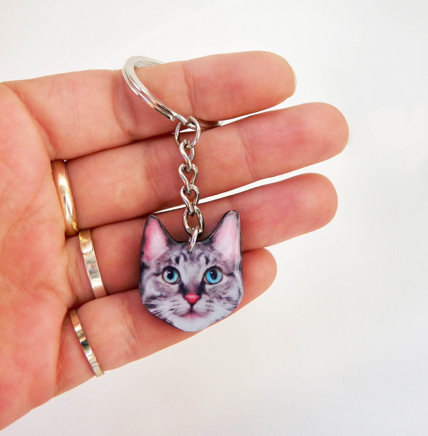 Custom your pet Keychain Custom Photo Keychain pet memorial Etsy