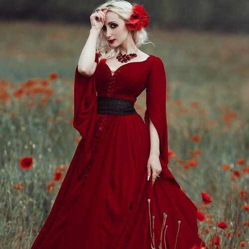 Medieval Fantasy Dress Winterfell 