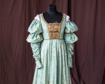 Renaissance dress, Ever After movie dress, Cinderella gown, Renaissance fair costume