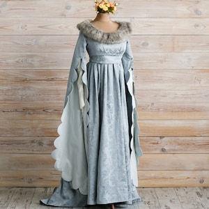 The White Queen movie dress, Renaissance dress, Wars of the Roses, Ren faire dress, Historical dress, Elizabeth Woodville