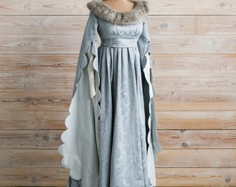 The White Queen Movie Dress, Renaissance Dress, Wars of the Roses, Ren  Faire Dress, Historical Dress, Elizabeth Woodville