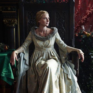 The White Queen movie dress, Renaissance dress, Wars of the Roses, Ren faire dress, Historical dress, Elizabeth Woodville