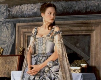 Italian renaissance courtesan dress inspired by Dangerous Beauty movie, Fairy wedding dress, Ren faire dress