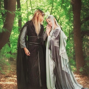 Elven tunic, Elven wedding costume for men, Fantasy costume for men, LARP outfit, inspired by Thranduil image 1