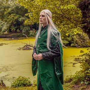 Elven Legolas costume, Elven wedding costume for men, Fantasy LARP costume, Elven tunic image 1