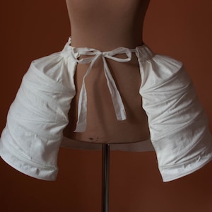 Rococo 18th century pannier, Marie Antoinette underwear, Rococo hoop-skirt, Baroque pannier cage, Georgian Style lingerie