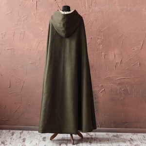 Hooded cape LARP costume