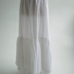 Victorian underskirt, Edwardian petticoat, Regency Biedermeier underwear, Early 1900s garment image 3