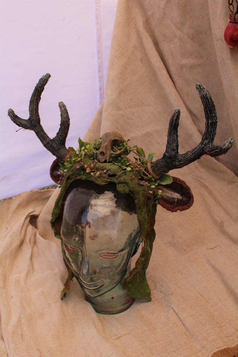 Antler headpiece for deer antlers costume horns headdress Etsy