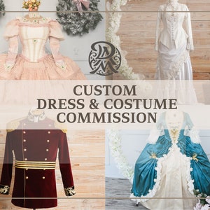 Luxury custom commission dress, Cosplay costume, Custom wedding dress, Unique dress, Bespoke dress, Made to order image 2