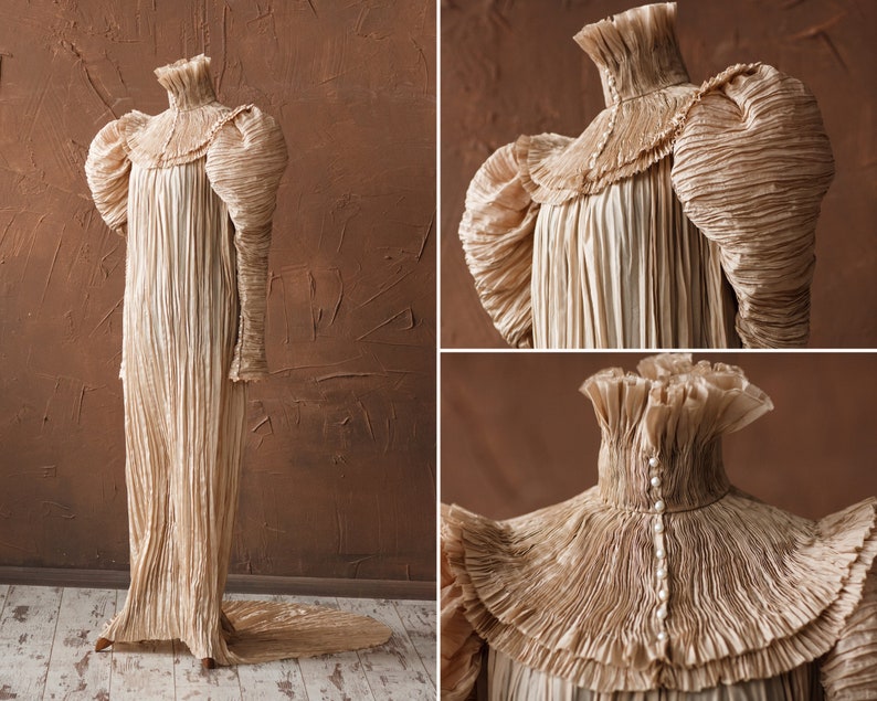 Edith Cushing's silk nightgown