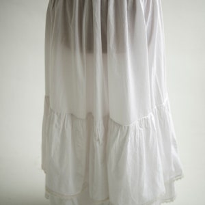 Victorian underskirt, Edwardian petticoat, Regency Biedermeier underwear, Early 1900s garment image 2