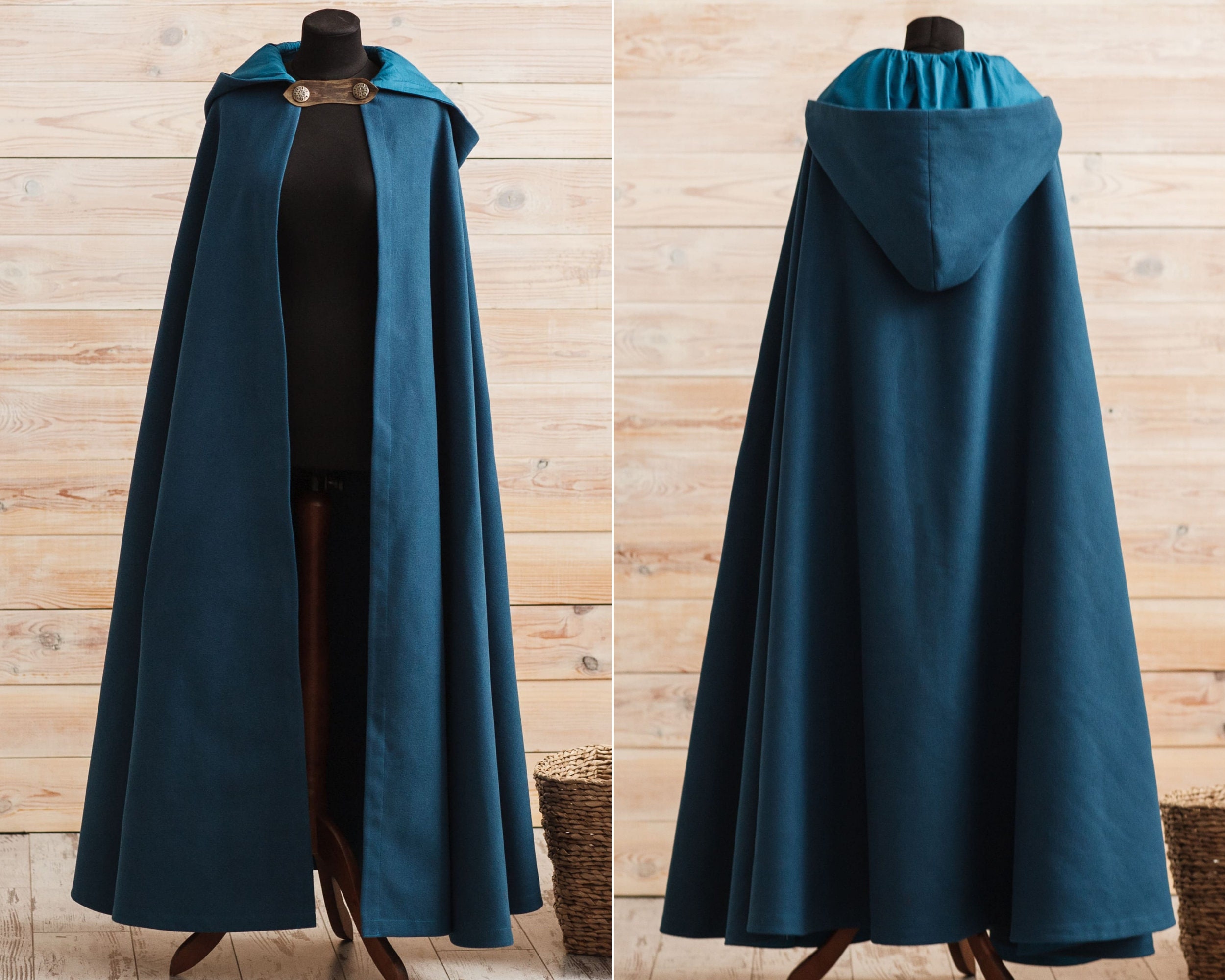 Velvet fantasy hooded cloak  DressArtMystery – Dress Art Mystery