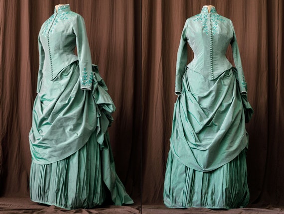 green emerald velvet dress MINA – KARIMADON