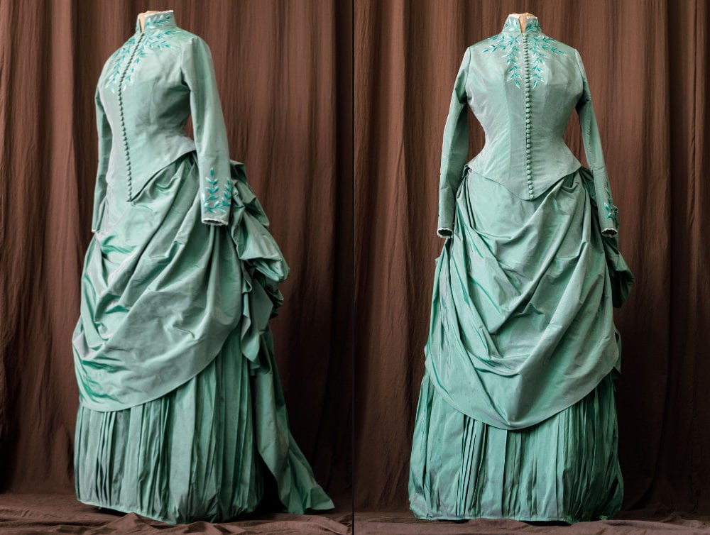 mina green dress Maeve Dress in Moss Green main image 1