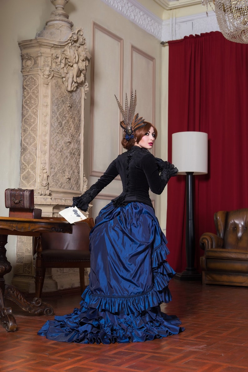 Viktorianischen Hochzeitskleid Steampunk Kleid | Etsy