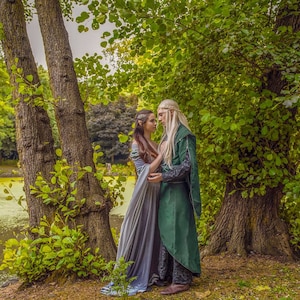 Elven Legolas costume, Elven wedding costume for men, Fantasy LARP costume, Elven tunic image 5