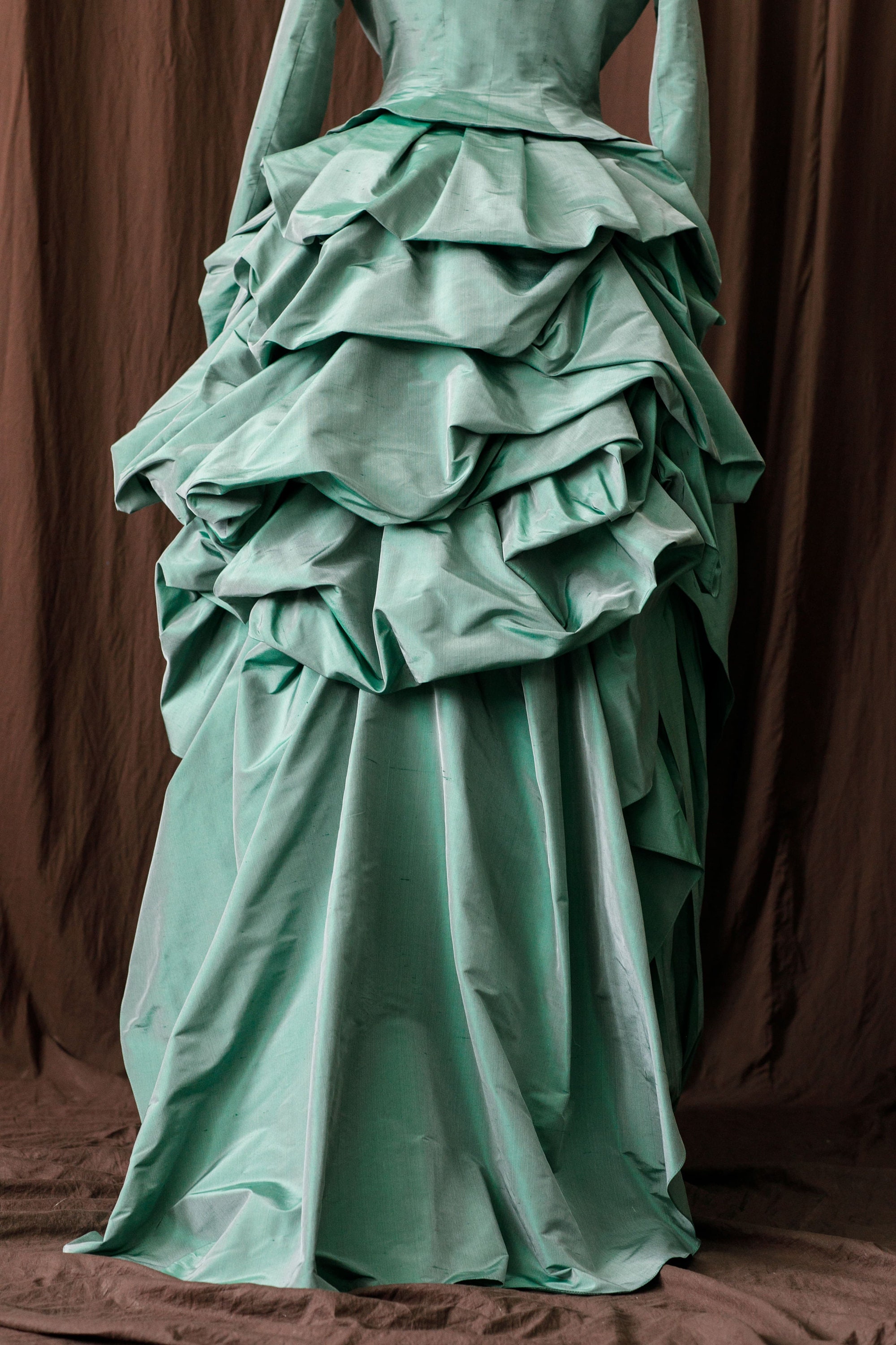 mina harker green dress Mina Green Walking Dress – TwirlingDresses main image 1