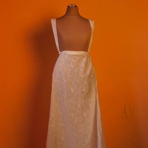 Regency eyelet petticoat, Underbust cotton petticoat, Regency undergarments