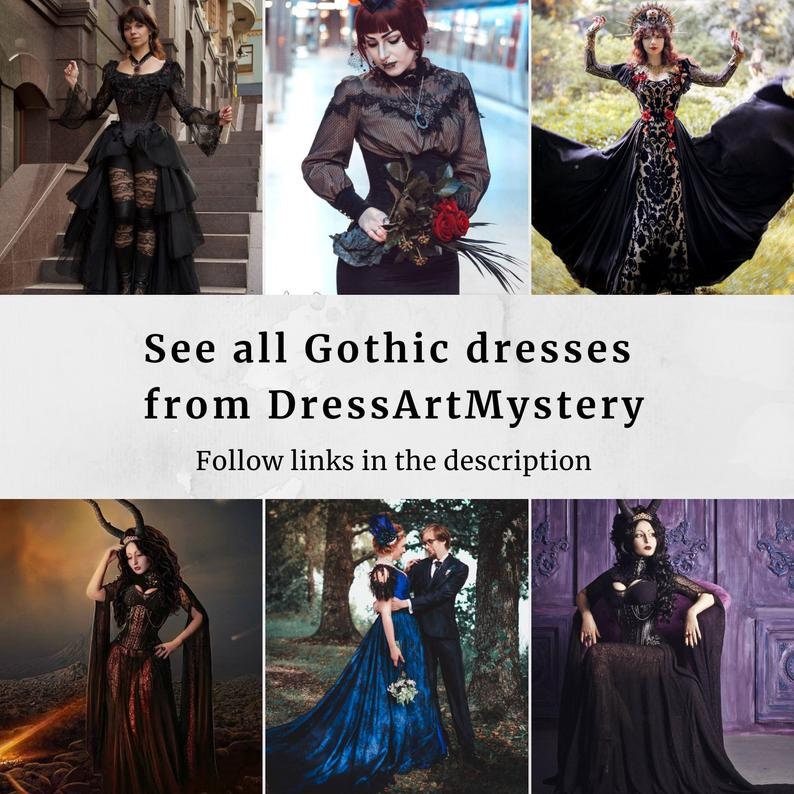 Gothic Fantasy Dress Ball Masquerade 