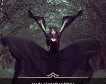 ヴァレンティノウール＆シルク ブラック フリル ディテール シフトドレス ウィメンズワンピース・ドレス｜ヴァレンティノ公式ストア